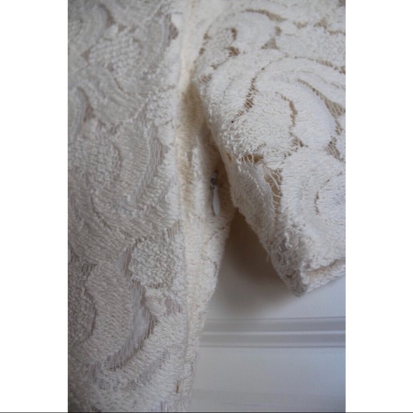 A.L.C Cream Lace Dress - Picture 3 of 7